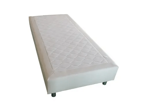 Boxspring zonder matras en hoofdbord
