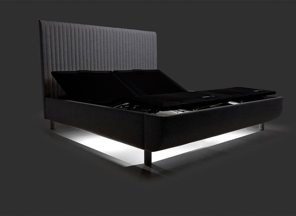 tempur smart base verlichting